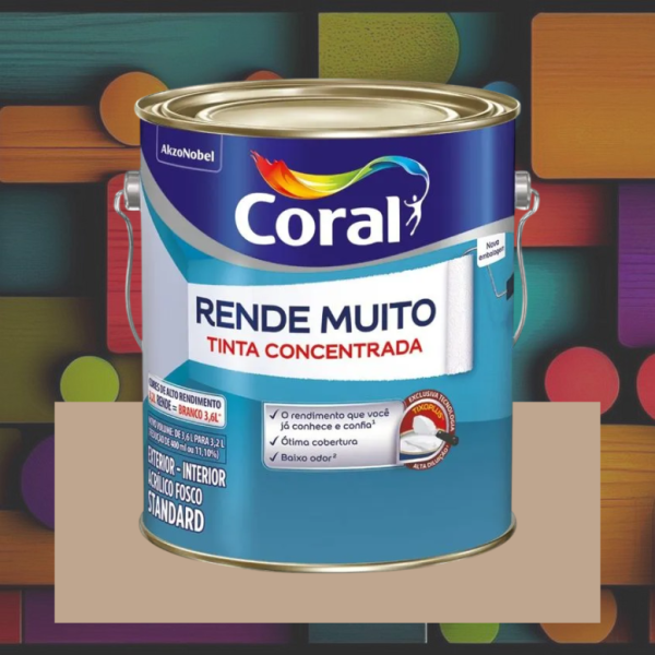 Tinta Coral Rende Muito 3,2Lt
