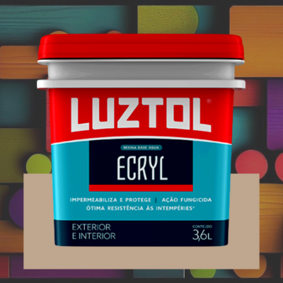 Resina Ecryl Ecológica Brilhante Luztol 3,6Lt