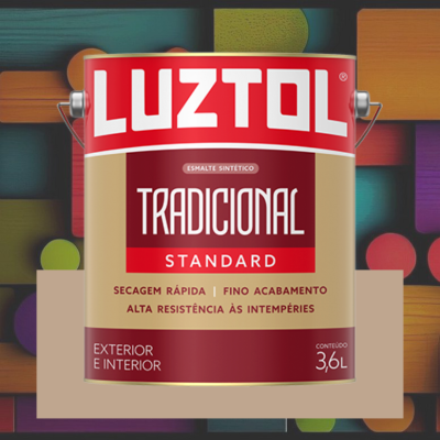 Esmalte Sintético Luztol Tradicional 3,6Lt