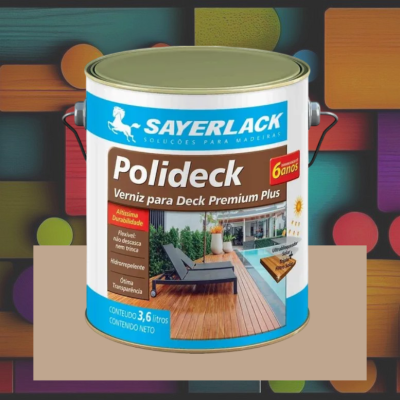 Verniz Polideck Sayerlack 3,6 Lt