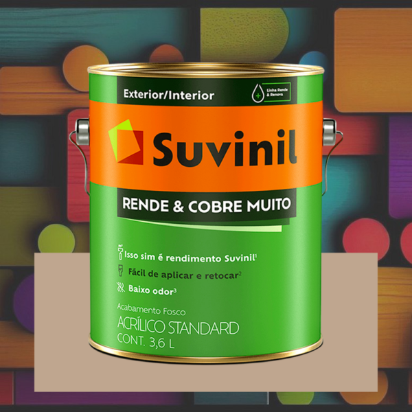 Tinta Suvinil Rende e Cobre Muito 3,6Lt