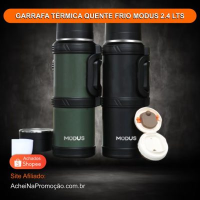 GARRAFA TÉRMICA QUENTE FRIO MODUS 2.4 LTS