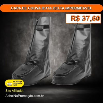 CAPA DE CHUVA BOTA DELTA IMPERMEÁVEL