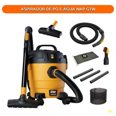 ASPIRADOR DE PO E AGUA WAP GTW