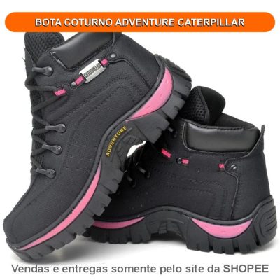 BOTA COTURNO ADVENTURE FEMININO CATERPILLAR