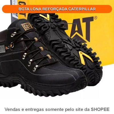BOTA LONA REFORÇADA CATERPILLAR