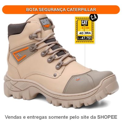 BOTA SEGURANÇA CATERPILLAR