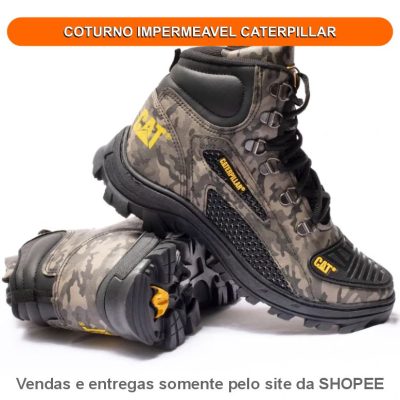COTURNO IMPERMEAVEL CATERPILLAR