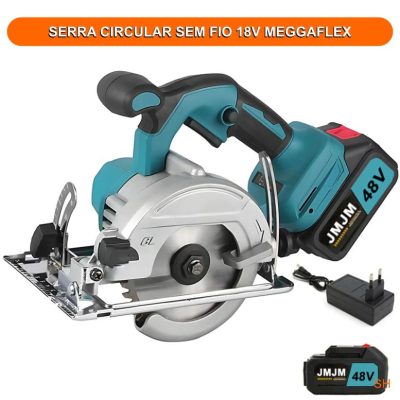 SERRA CIRCULAR SEM FIO 18V MEGGAFLEX