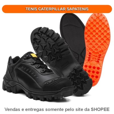TENIS SAPATENIS CATERPILLAR PALMILHA ANATOMICA