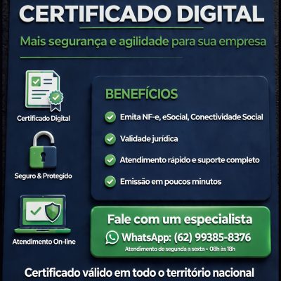 CERTIFICADO DIGITAL PJ PF A1 A3